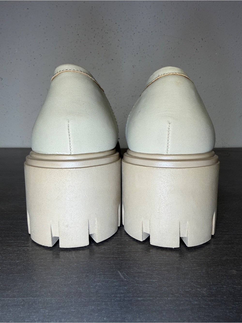 Crown Vintage Women's Sage Loafers Platform Lug Sole Size 9.5 M Slip On Comfort - Picture 7 of 10